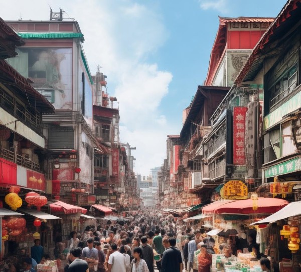 即墨中梁商贸城，商海正盛，商业活力无限